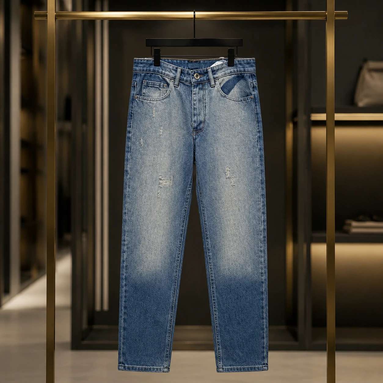 blue_jeans_optimized_final شلوار مردانه مام فیت جین آبی رادو خور 1363 - تصویر 1